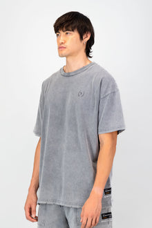Ultra Heavy Oversized Tee - Light Grey