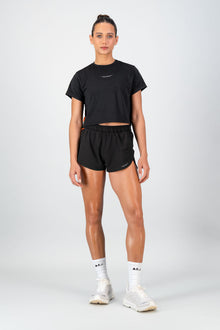 Women's Peak Active Tee - Black