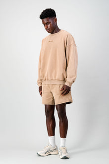 Ultra Heavy Crew Top - Brown