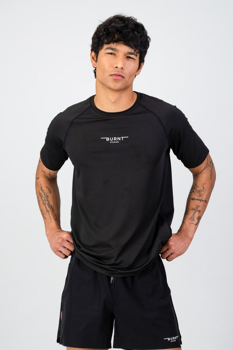 Fundamental Active Tee - Black