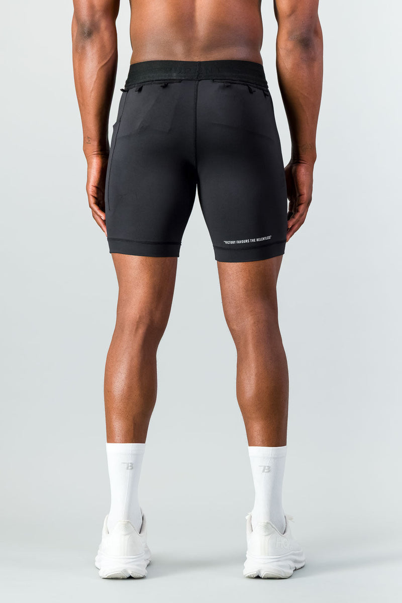 TrackPro Men's Half Tights - Reflective