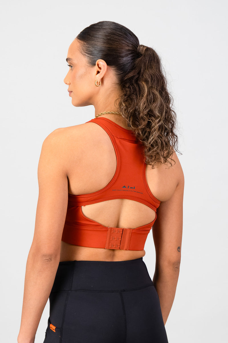 Momentum Sports Bra - Terracotta
