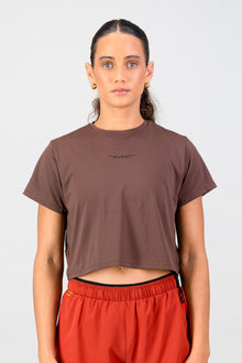 Women's Peak Active Tee - Clay