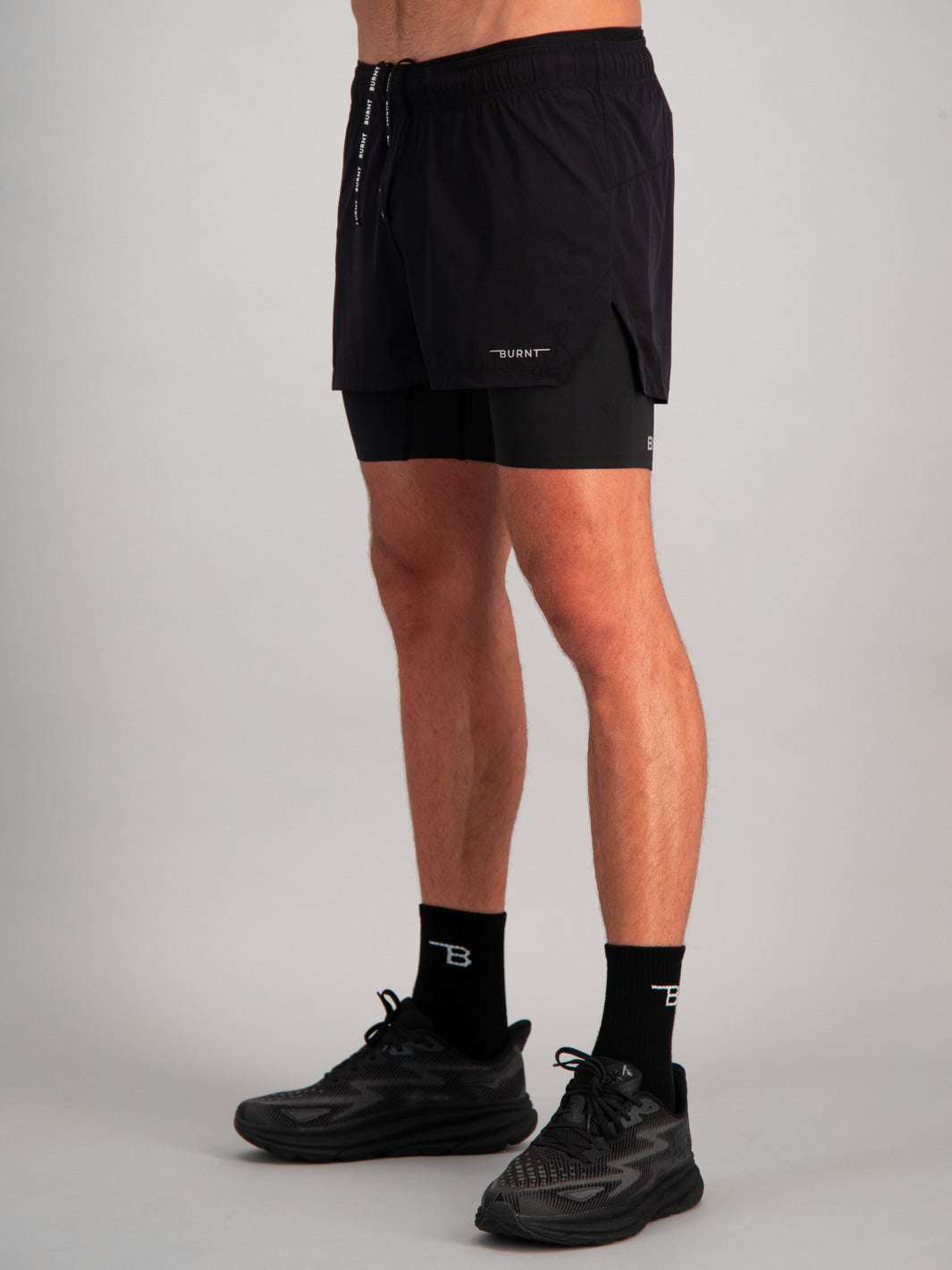 Fundamental Energy 2-in-1 Short - Black