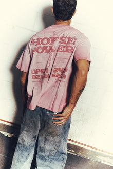 Faded Boxed Tee - Clay