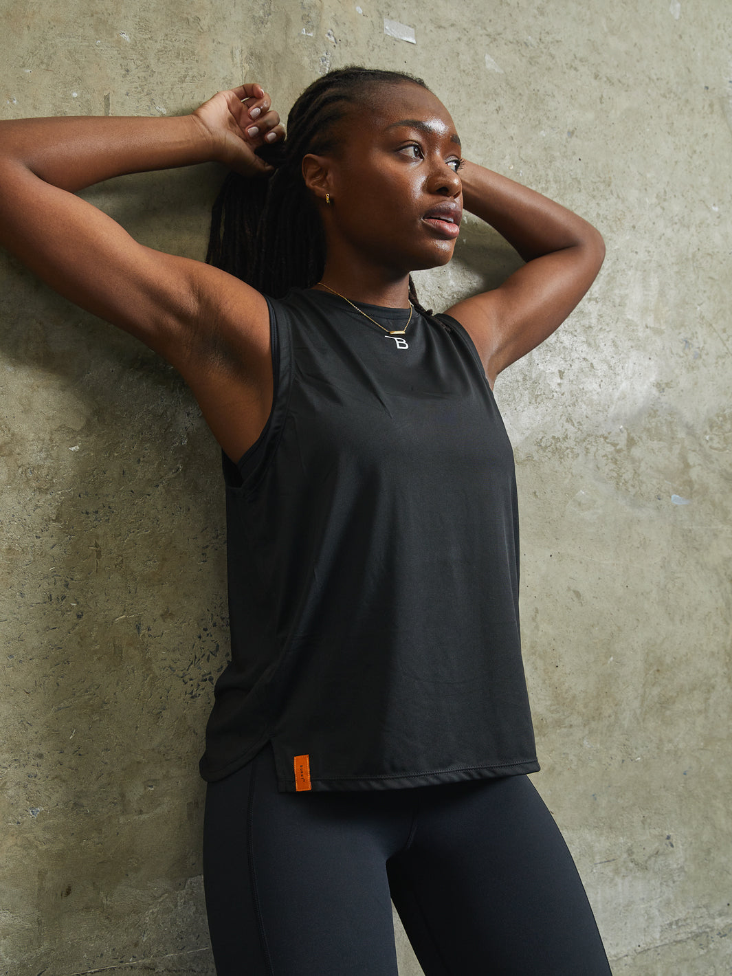 Essential Madison Tank - Black