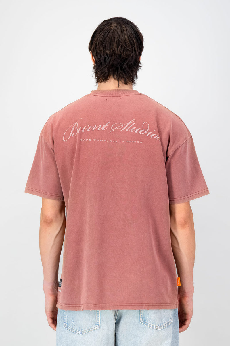 Ultra Heavy Oversized Tee - Rust